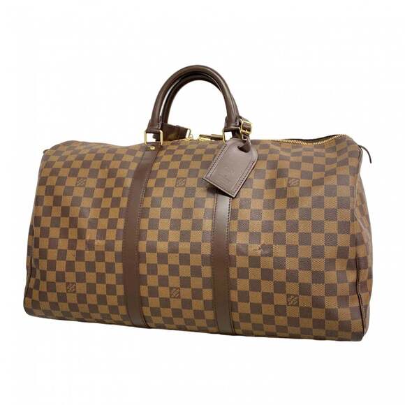 Louis Vuitton Handbags - LOUIS VUITTON Authentic Brown Damier Keepall 50 Boston Bag